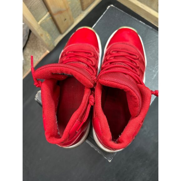 Nike Air Jordan 11 Retro "Win Like 96" Gym Red Sneakers Size 7Y / 8.5 Womens - Picture 8 of 12